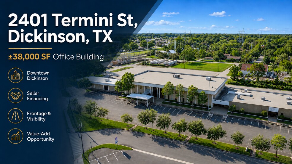 Primary Photo Of 2401 Termini St, Dickinson Office For Sale