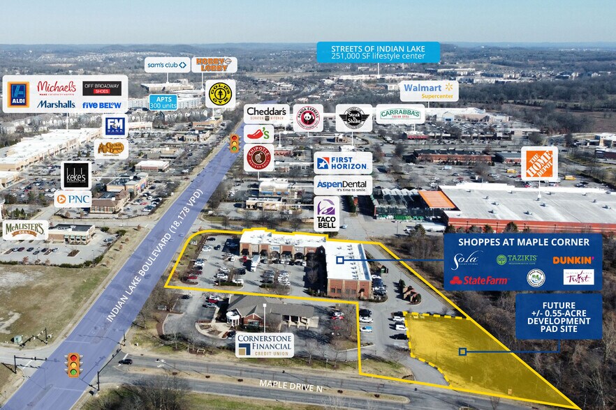 More Photos Of 200-208 Indian Lake Blvd, Hendersonville General Retail For Lease