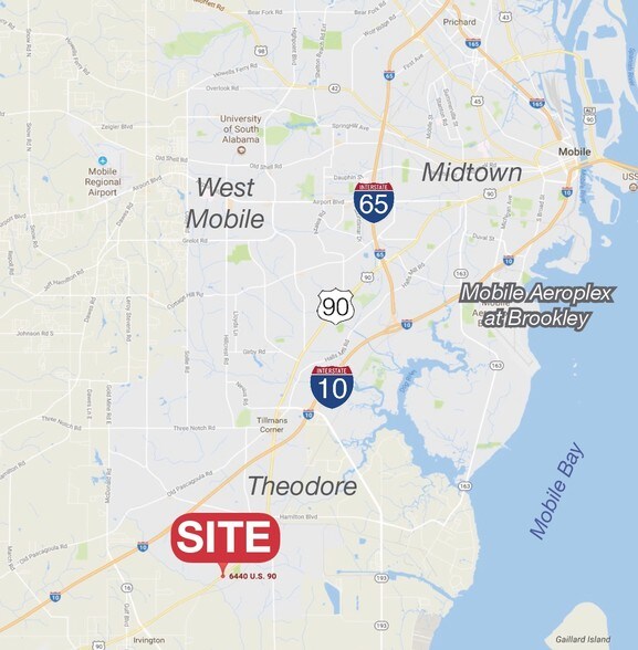 More Photos Of 6440 Highway 90, Theodore Land For Sale