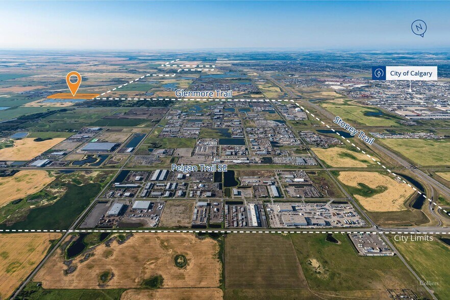 Primary Photo Of 283135 Glenmore Trl SE, Rocky View No 44 Land For Sale