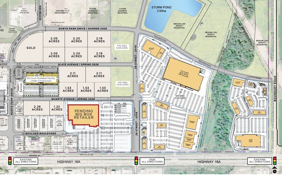 Primary Photo Of Highway 16A & Veterans Blvd, Stony Plain Land For Sale