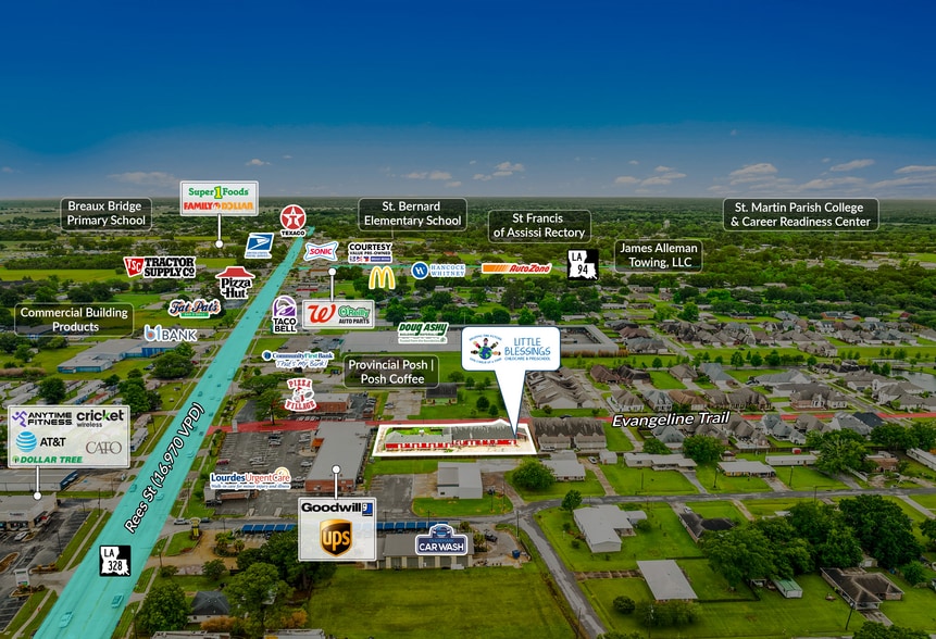 More Photos Of 537 Evangeline Trl, Breaux Bridge Daycare Center For Sale