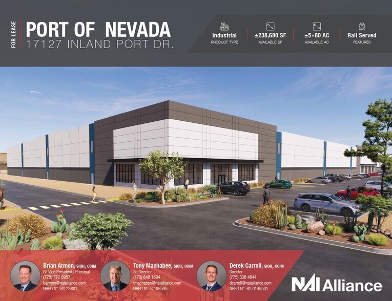 Primary Photo Of 17127 Inland Port Dr, Fernley Distribution For Lease