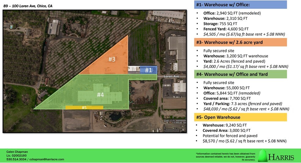 Primary Photo Of 89-100 Loren Ave, Chico Manufacturing For Lease