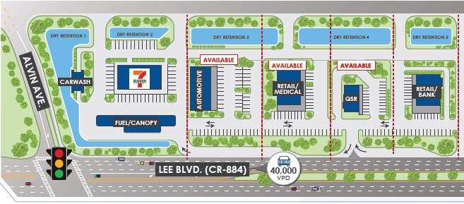 Primary Photo Of Lee Blvd @ Alvin, Lehigh Acres Land For Lease