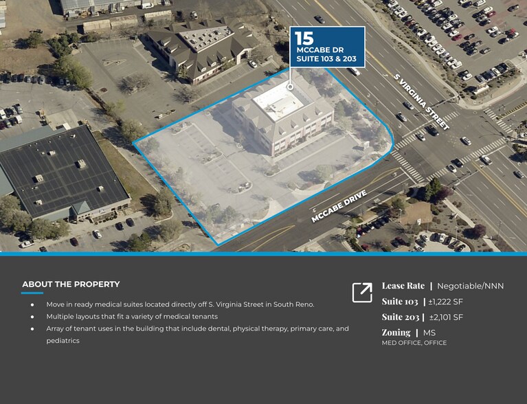 More Photos Of 15 McCabe Dr, Reno Medical For Lease