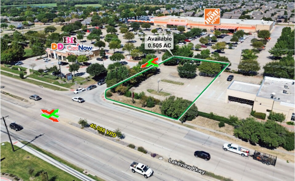 More Photos Of 2205 Lakeview Pky, Rowlett Land For Sale