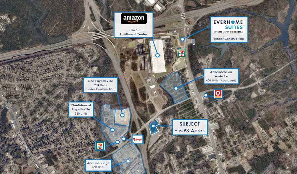 More Photos Of Santa Fe Dr & Jacks Ford Dr, Fayetteville Land For Sale