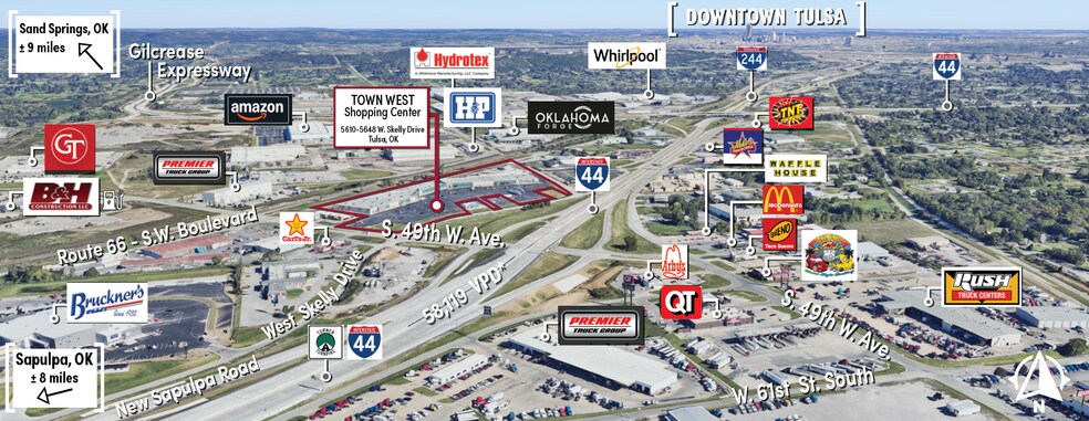More Photos Of 5610-5648 W Skelly Dr, Tulsa Unknown For Lease