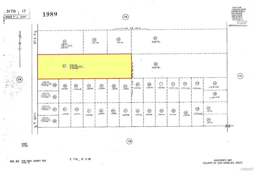 More Photos Of 0 30th, Palmdale Land For Sale