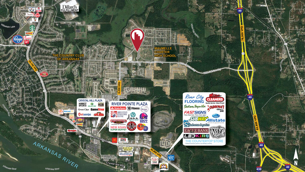 More Photos Of 1020 Country Club, Maumelle Storefront Retail Office For Lease