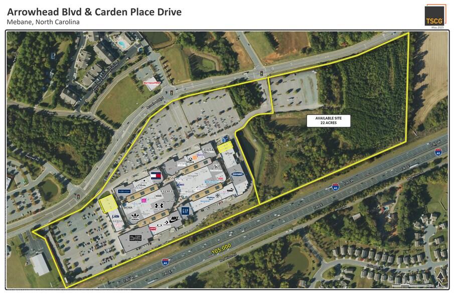 Primary Photo Of 4000 Arrowhead Blvd, Mebane General Retail For Lease