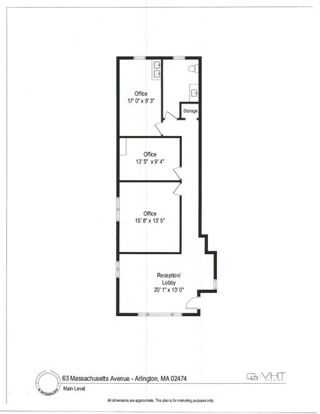 More Photos Of 61 Massachusetts Ave, Arlington Medical For Lease