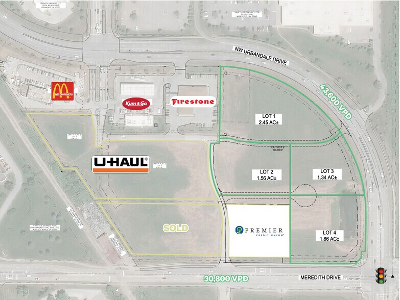 More Photos Of I-35/80 @ Highway 141, Urbandale Land For Lease