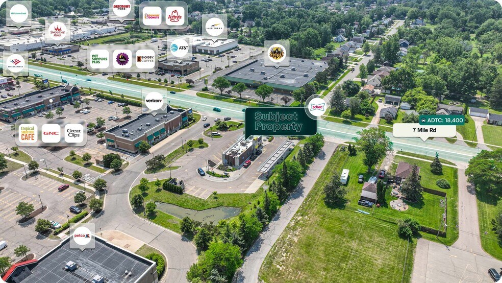 More Photos Of 29622 7 Mile Rd, Livonia Fast Food For Sale