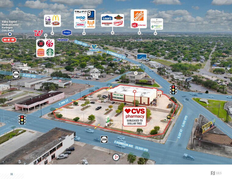 More Photos Of 118 E Harrison Ave, Harlingen General Retail For Sale