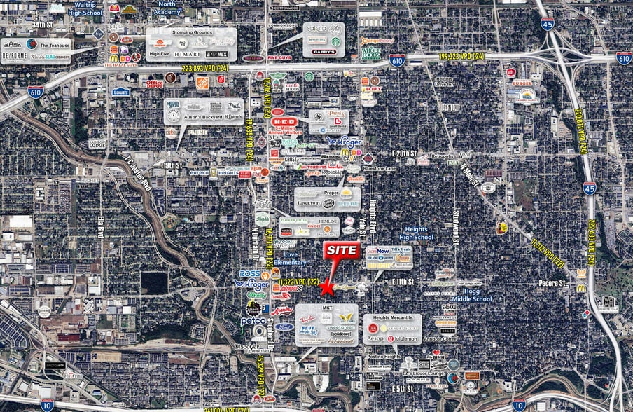 More Photos Of 518 W 11th St, Houston Restaurant For Lease
