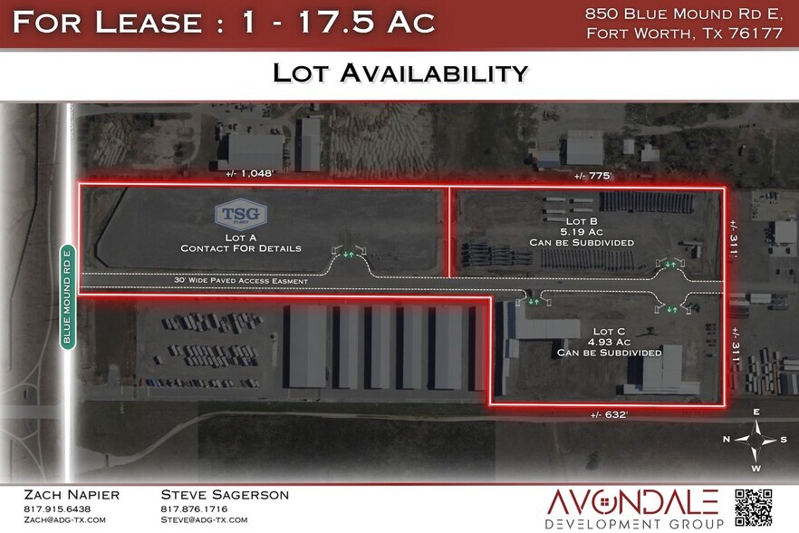 More Photos Of 850 Blue Mound Rd W, Haslet Industrial For Lease