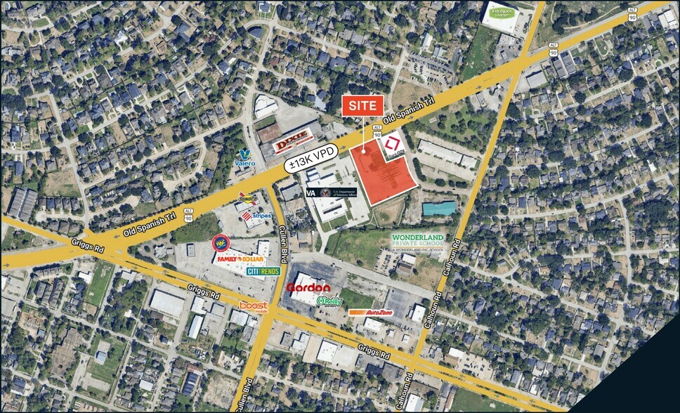 Primary Photo Of 4328 Old Spanish Trl, Houston Land For Lease