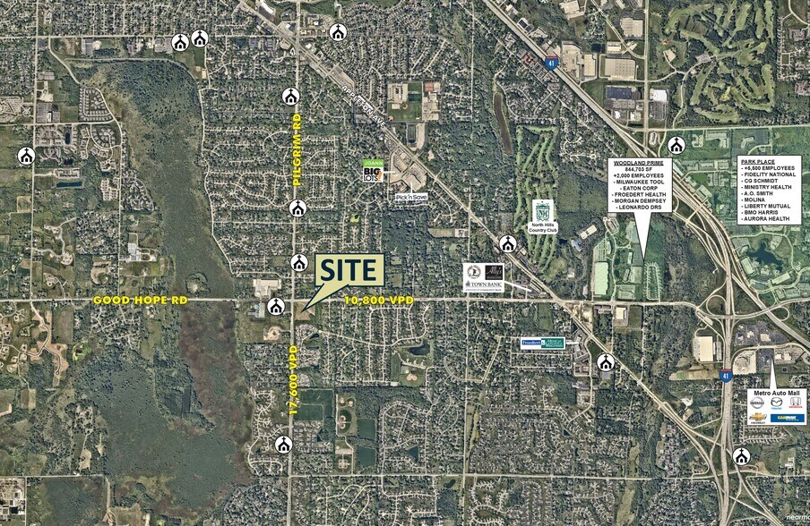 More Photos Of Pilgrim Rd @ Good Hope Road, Menomonee Falls Land For Sale