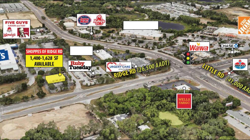 More Photos Of 8528-8536 Ridge Rd, New Port Richey Unknown For Lease