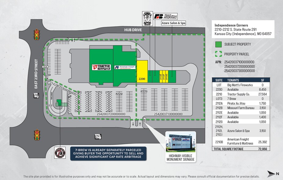 More Photos Of 2110-2112 S M-291 Hwy, Independence Freestanding For Sale