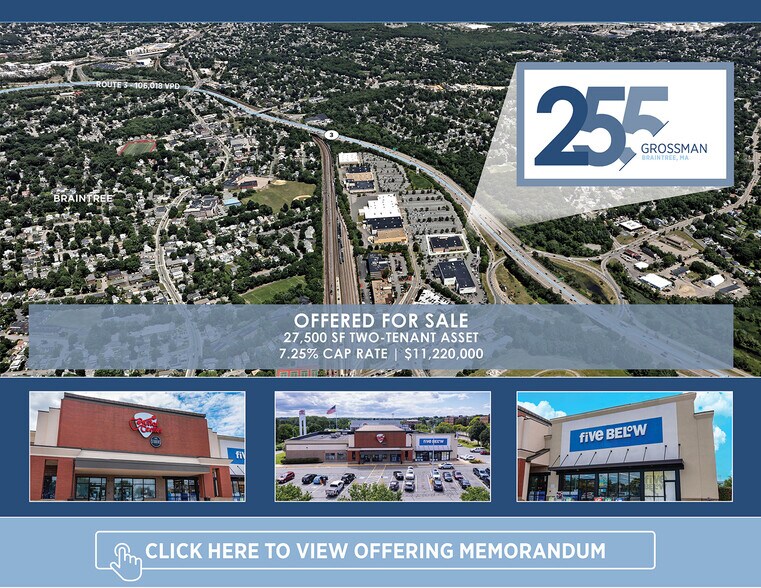 Primary Photo Of 255 Grossman Dr, Braintree Freestanding For Sale