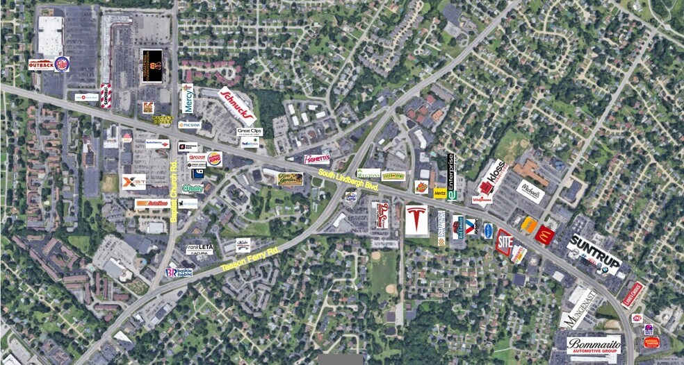 More Photos Of 5809-5819 S Lindbergh Blvd, Saint Louis General Retail For Lease