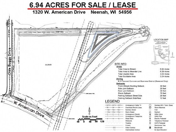 More Photos Of 1320 W American Dr, Neenah Land For Sale