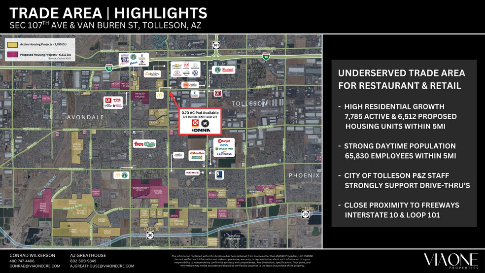More Photos Of 297 S 107th Ave, Tolleson Land For Lease