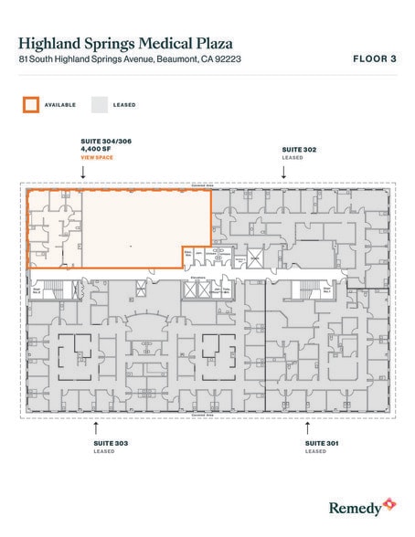 More Photos Of 81 S Highland Springs Ave, Beaumont Medical For Lease