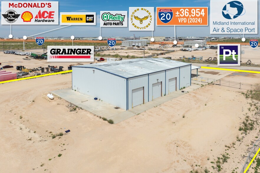 Primary Photo Of 9215 W County Road 127, Midland Warehouse For Sale