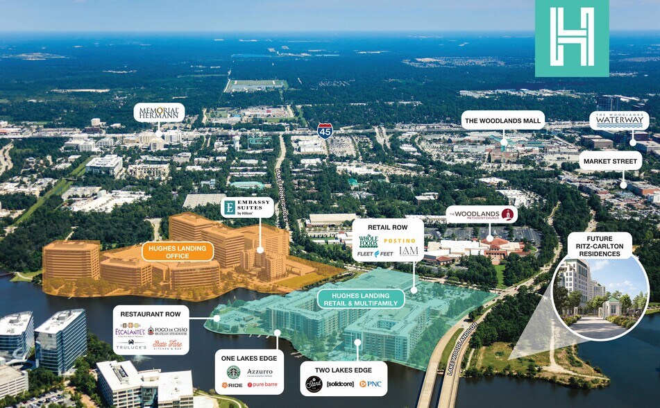 More Photos Of 1950 Hughes Landing Blvd, The Woodlands Unknown For Lease