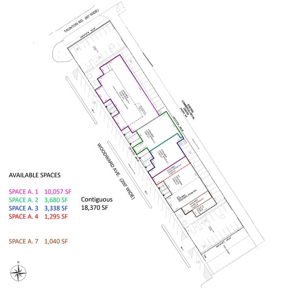 More Photos Of 33202-33278 Woodward Ave, Birmingham Unknown For Lease