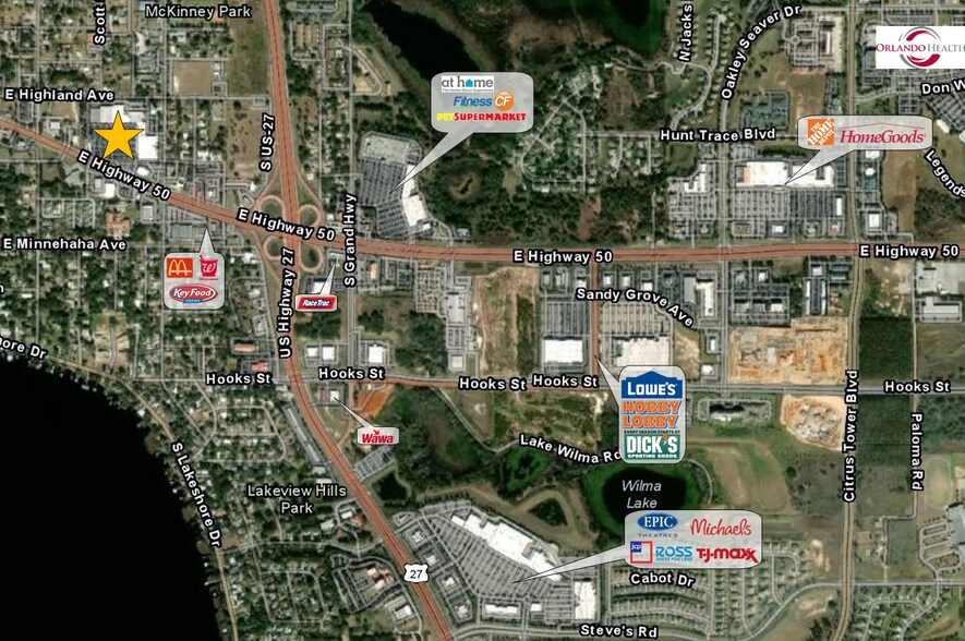 More Photos Of 684 W Highway 50, Clermont Unknown For Lease