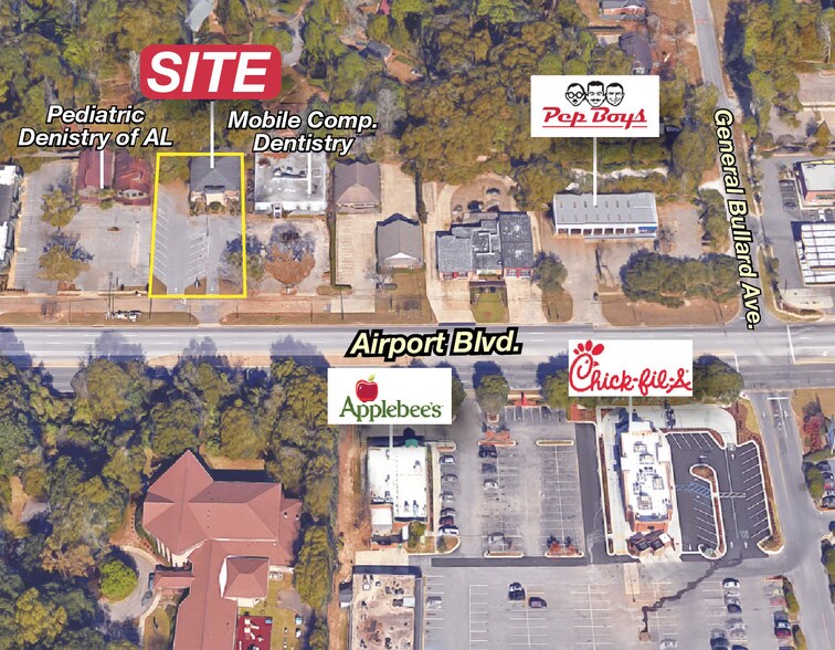 More Photos Of 4728 Airport Blvd, Mobile Office For Sale