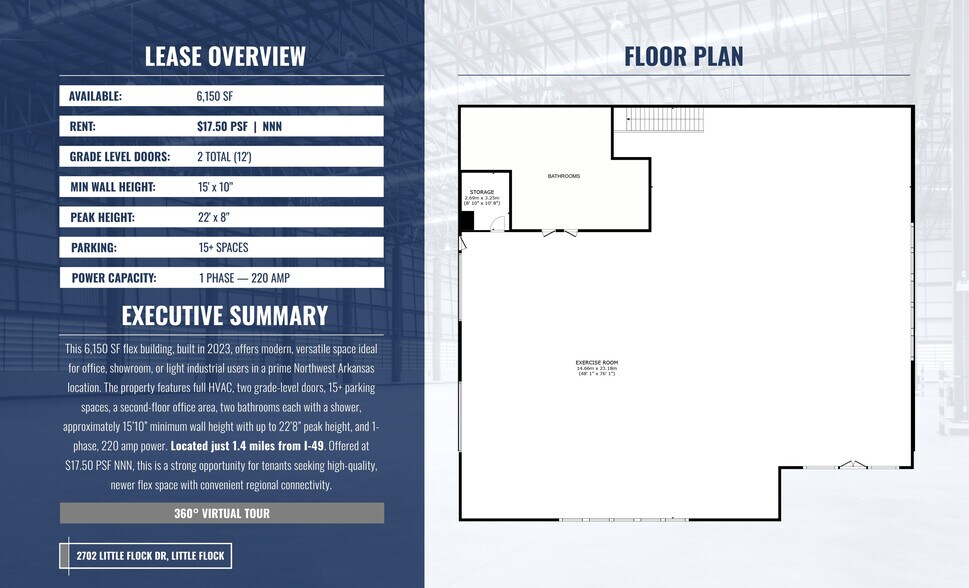 More Photos Of 2702 Little Flock Dr, Little Flock Flex For Lease