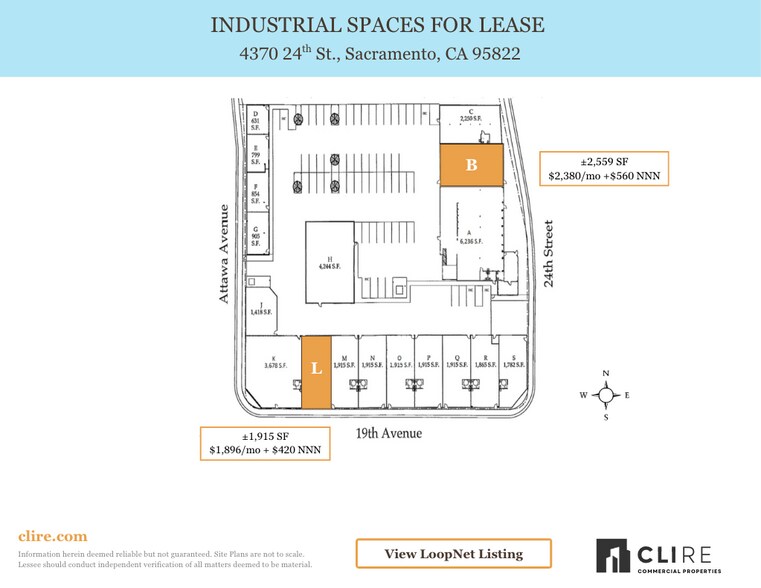 More Photos Of 4370 24th St, Sacramento Warehouse For Lease
