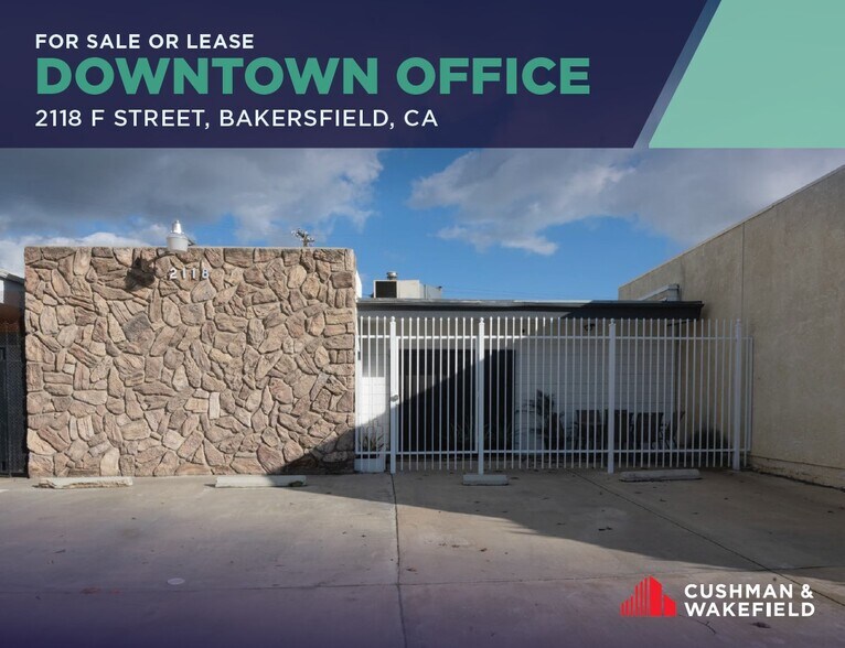 Primary Photo Of 2118 F St, Bakersfield Office For Sale