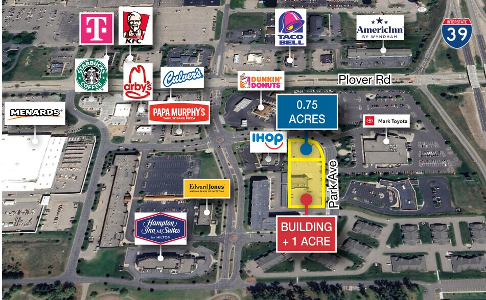 More Photos Of 1740 Park Ave, Plover Storefront Retail Office For Sale