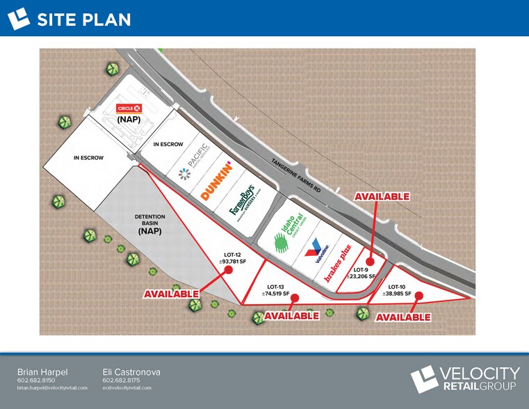 More Photos Of SEC Tangerine Farms Rd & Lon Adams Rd, Marana Land For Sale
