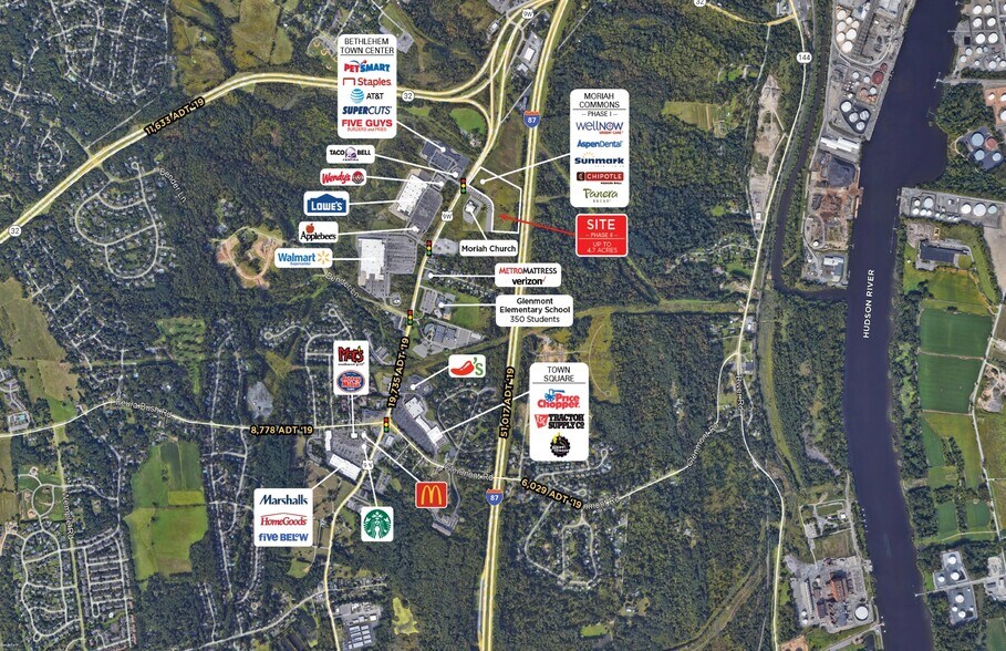 More Photos Of 250 Route 9W, Glenmont Land For Lease