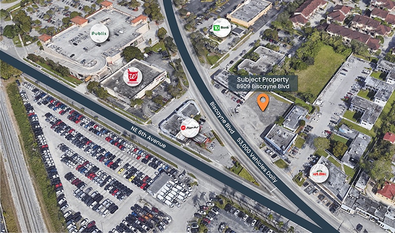 More Photos Of 8909 Biscayne Blvd, Miami Shores Land For Lease