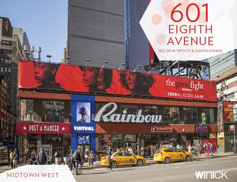 More Photos Of 601 Eighth Ave, New York Storefront For Lease