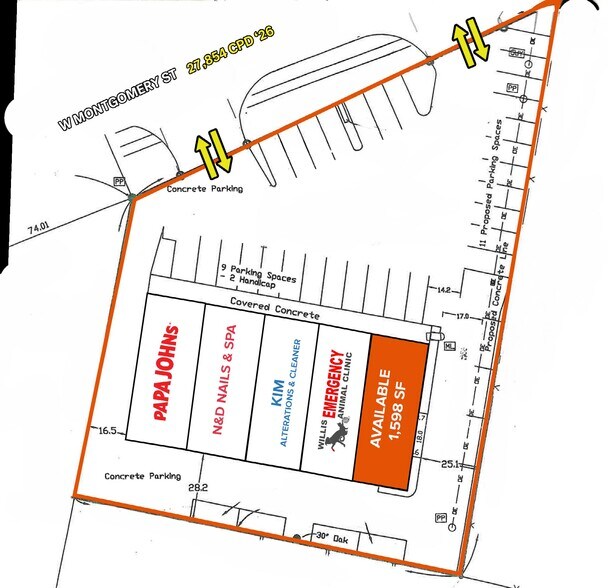 More Photos Of 9521 FM 1097 Rd W, Willis Unknown For Lease
