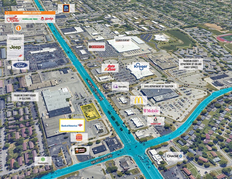 More Photos Of 1650 Morse Rd, Columbus Bank For Sale