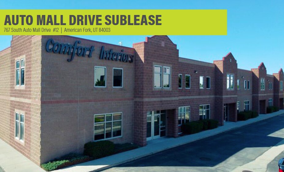 More Photos Of 767 S Auto Mall Dr, American Fork Warehouse For Lease