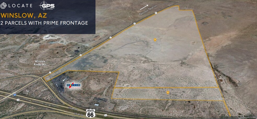 Primary Photo Of N-NWC I-40 & SR 87, Winslow Land For Sale