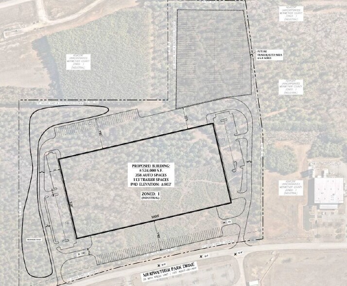 Primary Photo Of Meriwether Park Dr, Hogansville Distribution For Lease