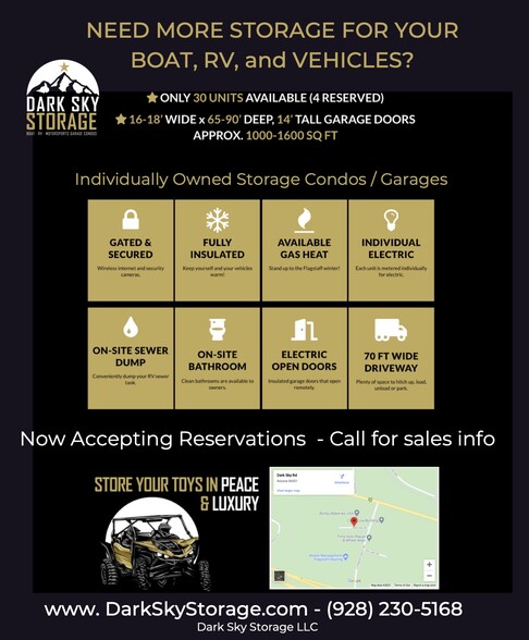More Photos Of 5590 Dark Sky, Flagstaff Self Storage For Sale